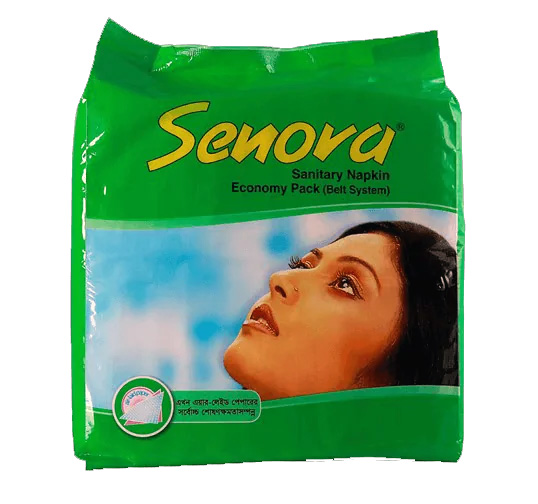 Senora Economy Pack Belt System Sanitary Napkin – 15 Pads